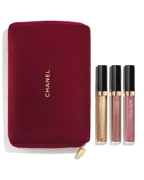 chanel sheer sensation trio|CHANEL SHEER SENSATION Lipgloss Set .